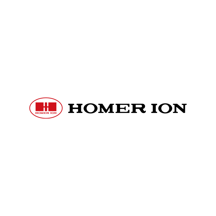 ロゴ：株式会社ホーマーイオン研究所